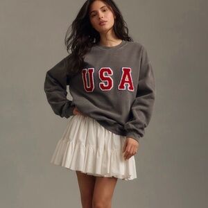 Anthropologie USA Patchwork Sweatshirt